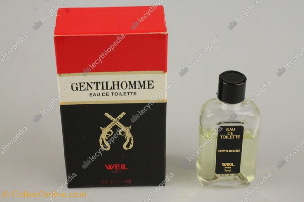 parfums beaute miniatures weil gentilhomme
