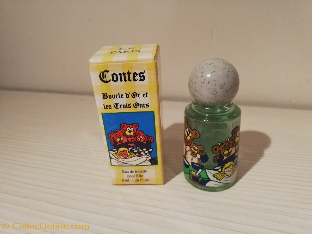 FONTANEL LAURELINE CONTE BOUCLE D'OR ET LES 3 OURS parfums beaute miniatures fontanel laureline conte boucle or et les 3 ours