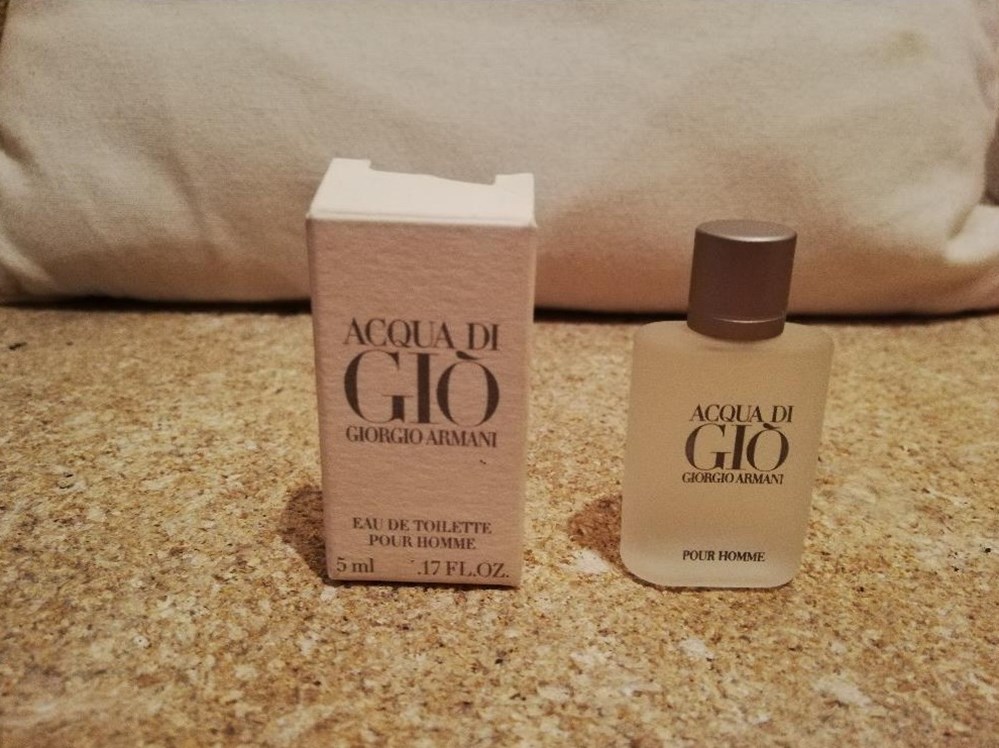 ARMANI ACQUA DI GIO parfums beaute miniatures armani acqua di gio