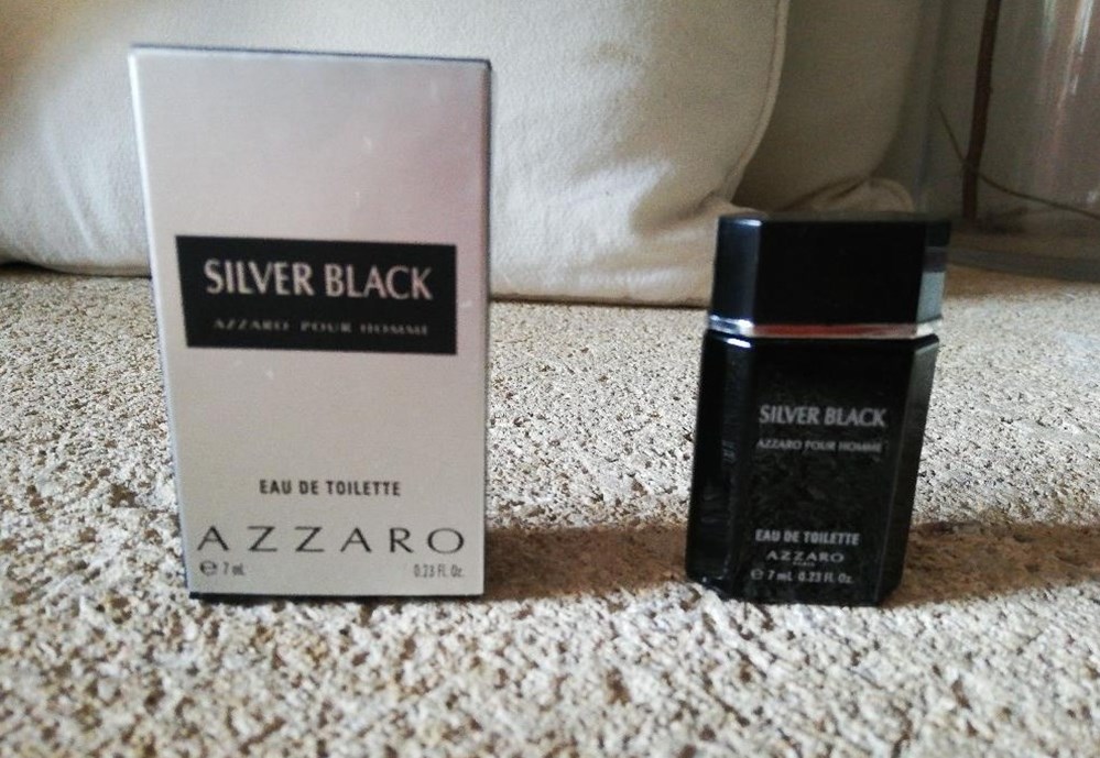 parfums beaute miniatures azzaro silver black