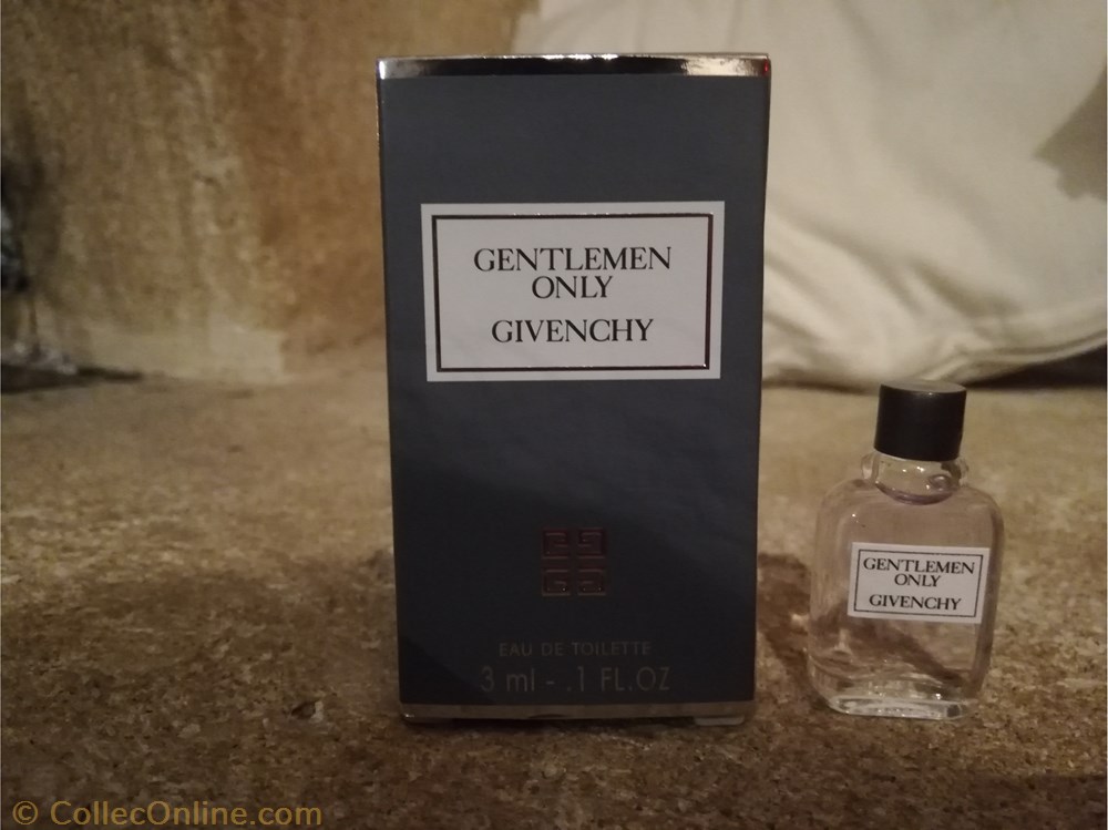 GIVENCHY GENTLEMAN ONLY parfums beaute miniatures givenchy gentleman only