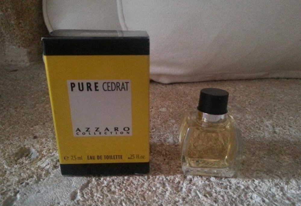AZZARO PURE CEDRAT parfums beaute miniatures azzaro pure cedrat