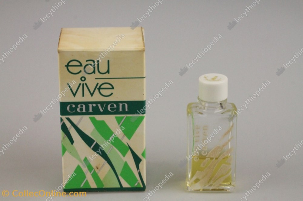 parfums beaute miniatures carven eau vive