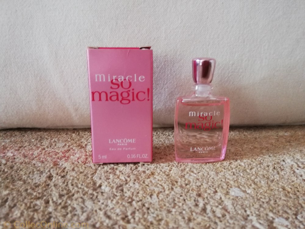 LANCOME MIRACLE SO MAGIC parfums beaute miniatures lancome miracle so magic