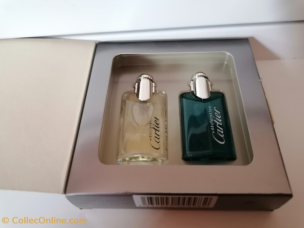 CARTIER DUO DECLARATION EDT parfums beaute miniatures cartier duo declaration edt