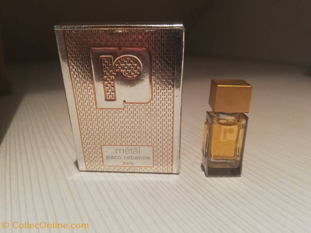 RABANNE PACO METAL parfums beaute miniatures rabanne paco metal