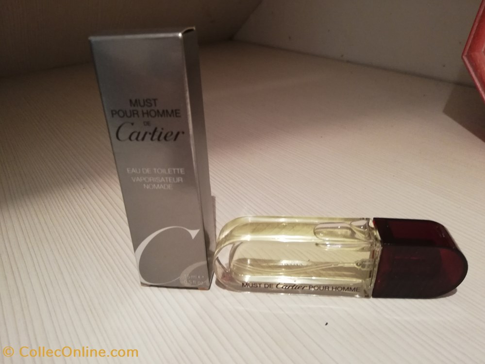 CARTIER MUST parfums beaute miniatures cartier must