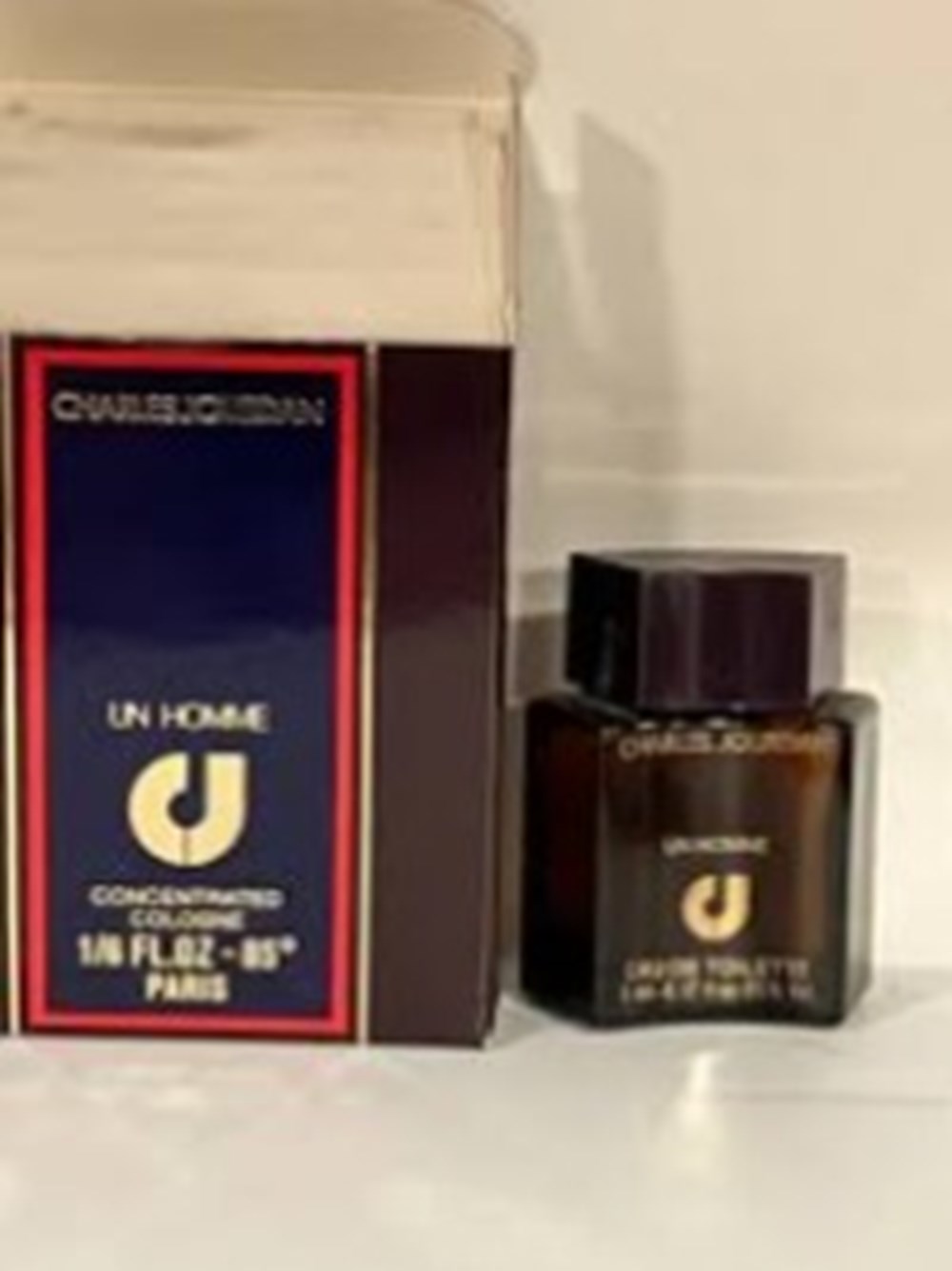 JOURDAN CHARLES UN HOMME parfums beaute miniatures jourdan charles un homme