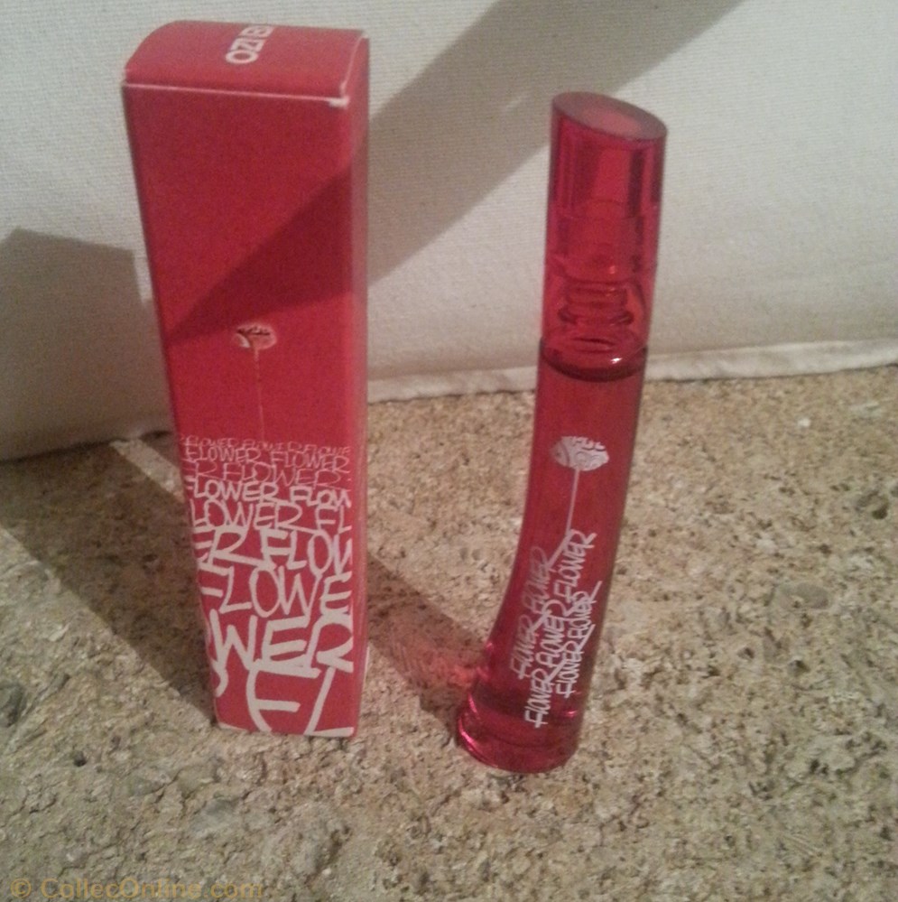 parfums beaute miniatures kenzo flower tag
