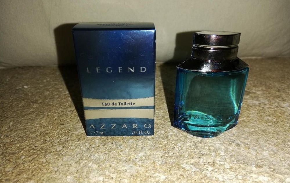 AZZARO CHROME LEGEND parfums beaute miniatures azzaro chrome legend
