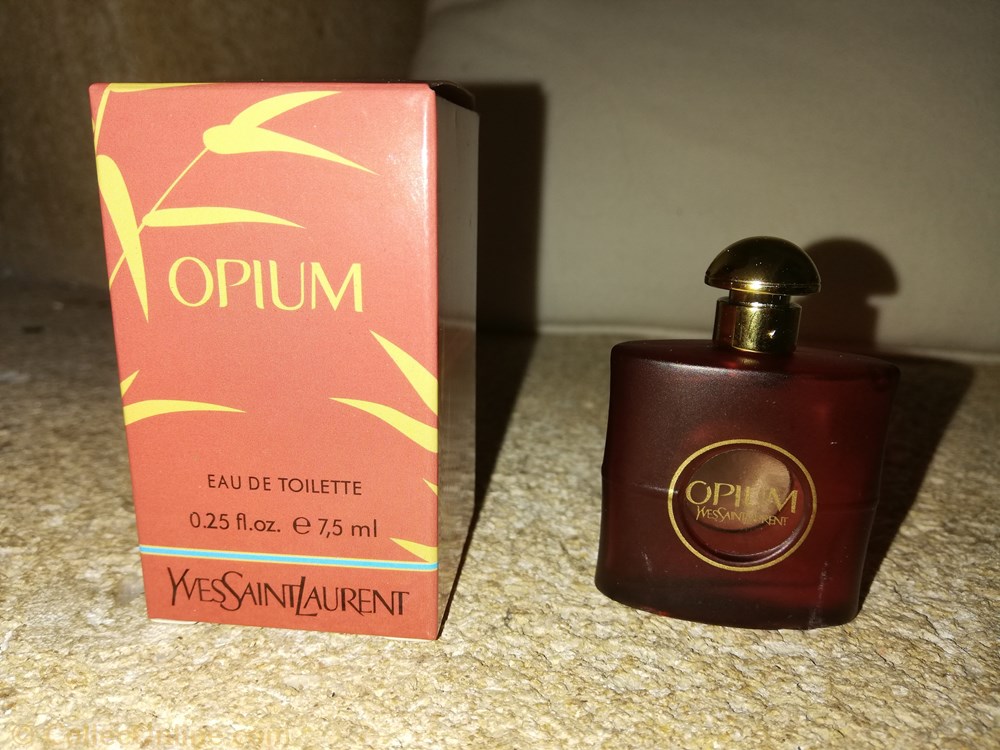 SAINT LAURENT YVES OPIUM parfums beaute miniatures saint laurent yves opium