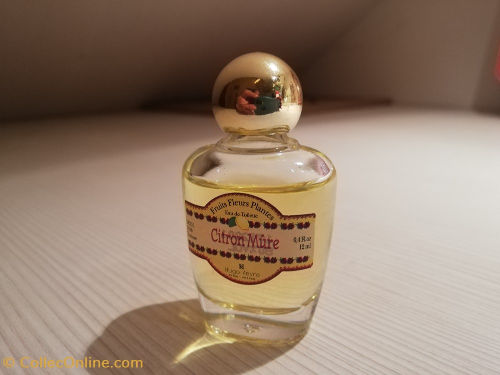 parfums beaute miniatures keyns hugo citron mure