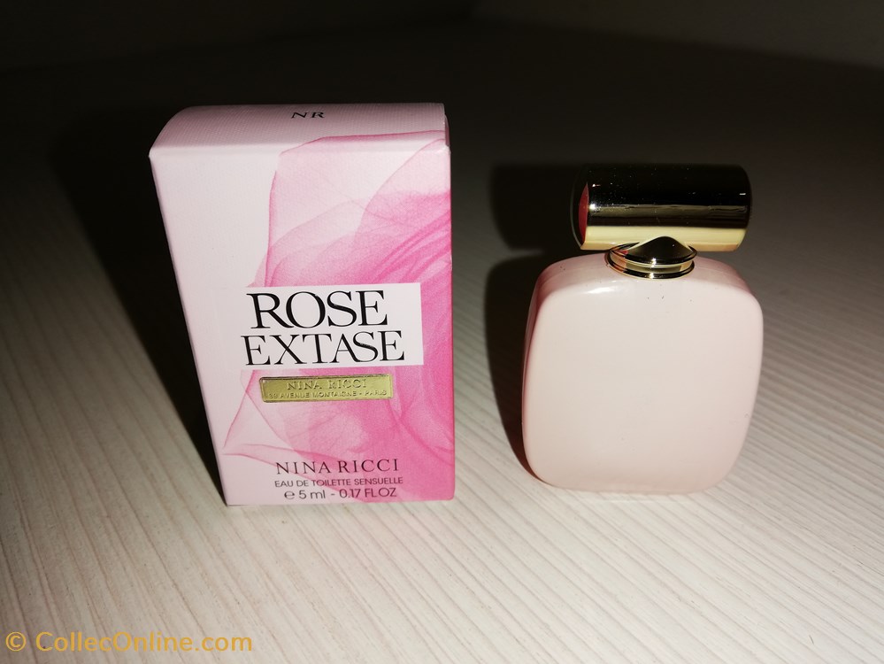 RICCI NINA ROSE EXTASE parfums beaute miniatures ricci nina rose extase