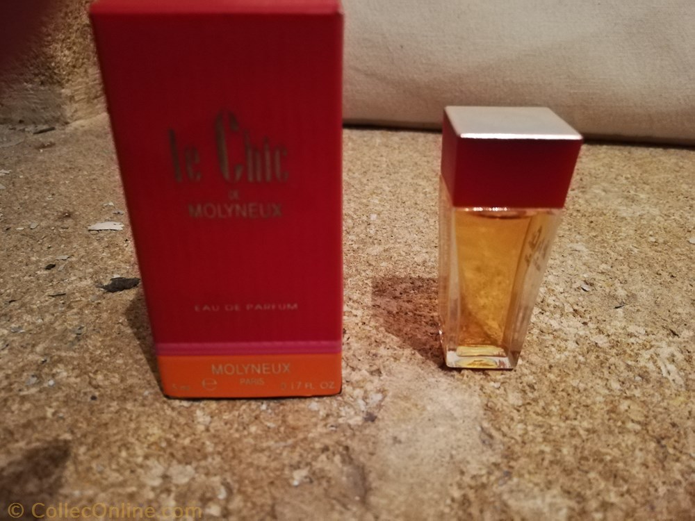 MOLYNEUX LE CHIC parfums beaute miniatures molyneux le chic