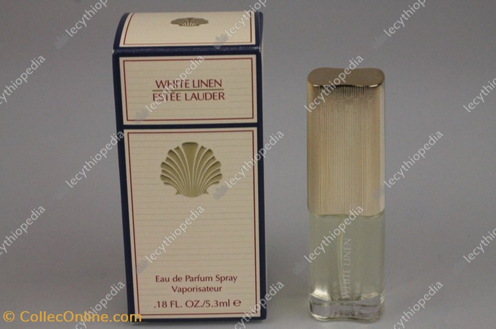 LAUDER WHITE LINEN parfums beaute miniatures lauder white linen