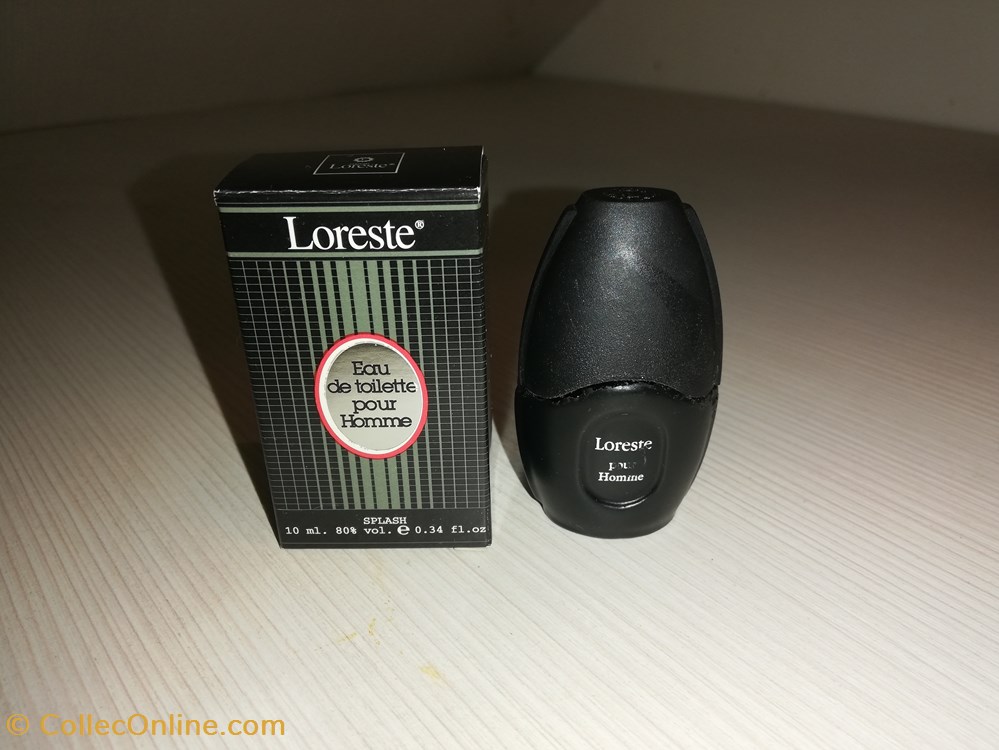 LORESTE POUR HOMME parfums beaute miniatures loreste pour homme