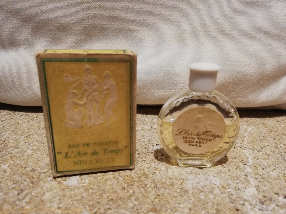 RICCI NINA L'AIR DU TEMPS parfums beaute miniatures ricci nina air du temps