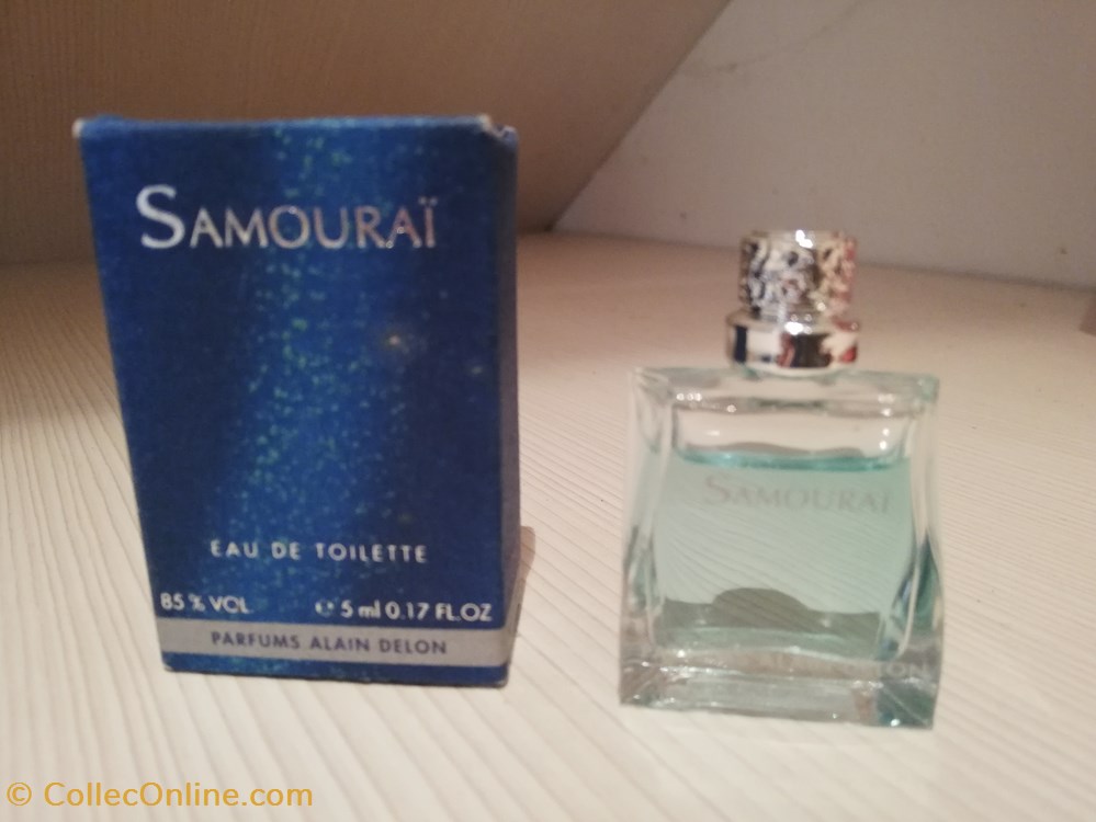 DELON SAMOURAI parfums beaute miniatures delon samourai