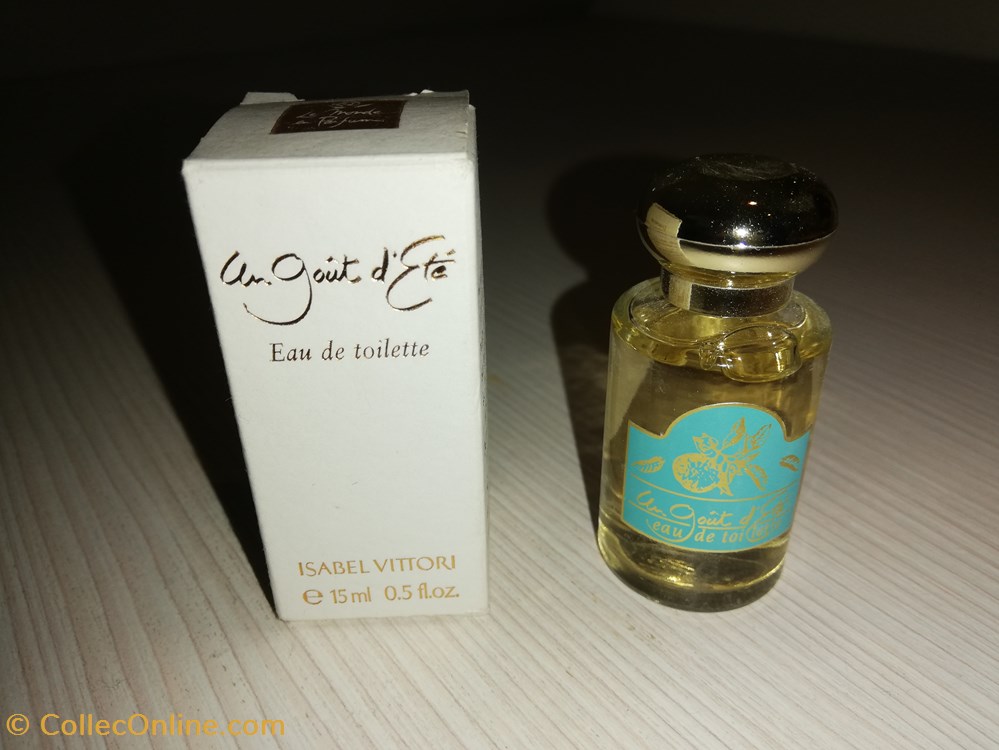 DERROUISNE ISABELLE /VITTORI ISABEL / LE MONDE EN PARFUM UN GOUT D'ETE parfums beaute miniatures derrouisne isabelle vittori isabel le monde en parfum un gout ete