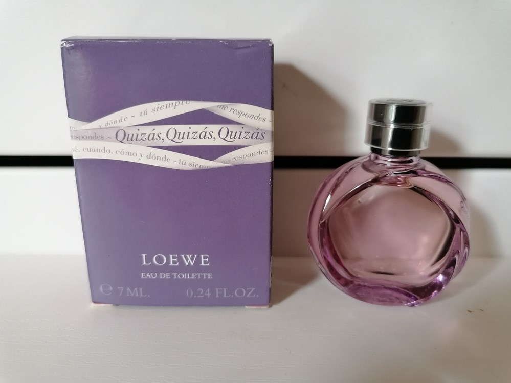LOEWE QUIZA QUIZAS parfums beaute miniatures loewe quiza quizas