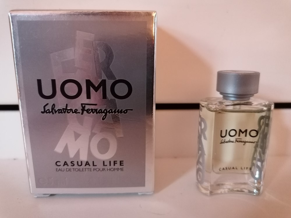 FERRAGAMO UOMO CASUAL LIFE parfums beaute miniatures ferragamo uomo casual life