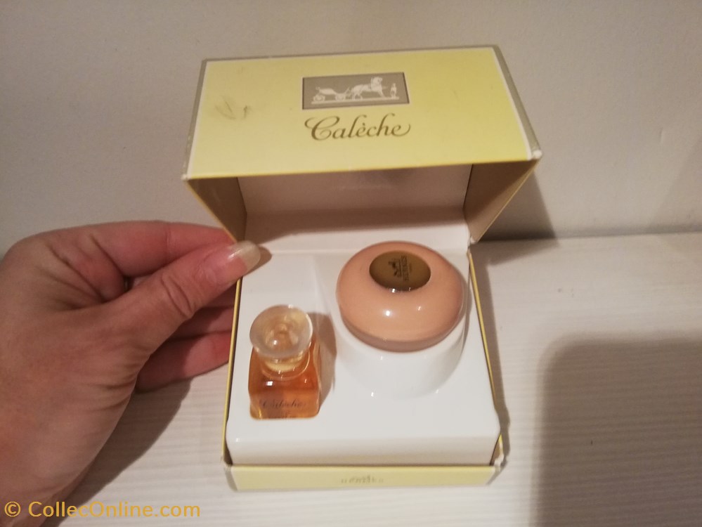 parfums beaute miniatures hermes caleche coffret avec creme