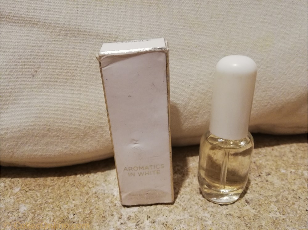 CLINIQUE AROMATICS IN WHITE parfums beaute miniatures clinique aromatics in white