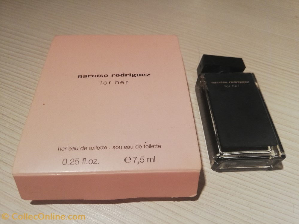 RODRIGUEZ NARCISO FOR HER parfums beaute miniatures rodriguez narciso for her