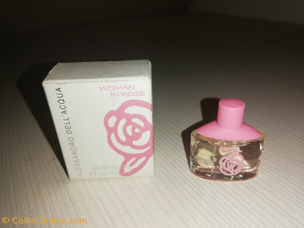 DELL'ACQUA ALLESSANDRO WOMAN IN ROSE parfums beaute miniatures dell acqua allessandro woman in rose