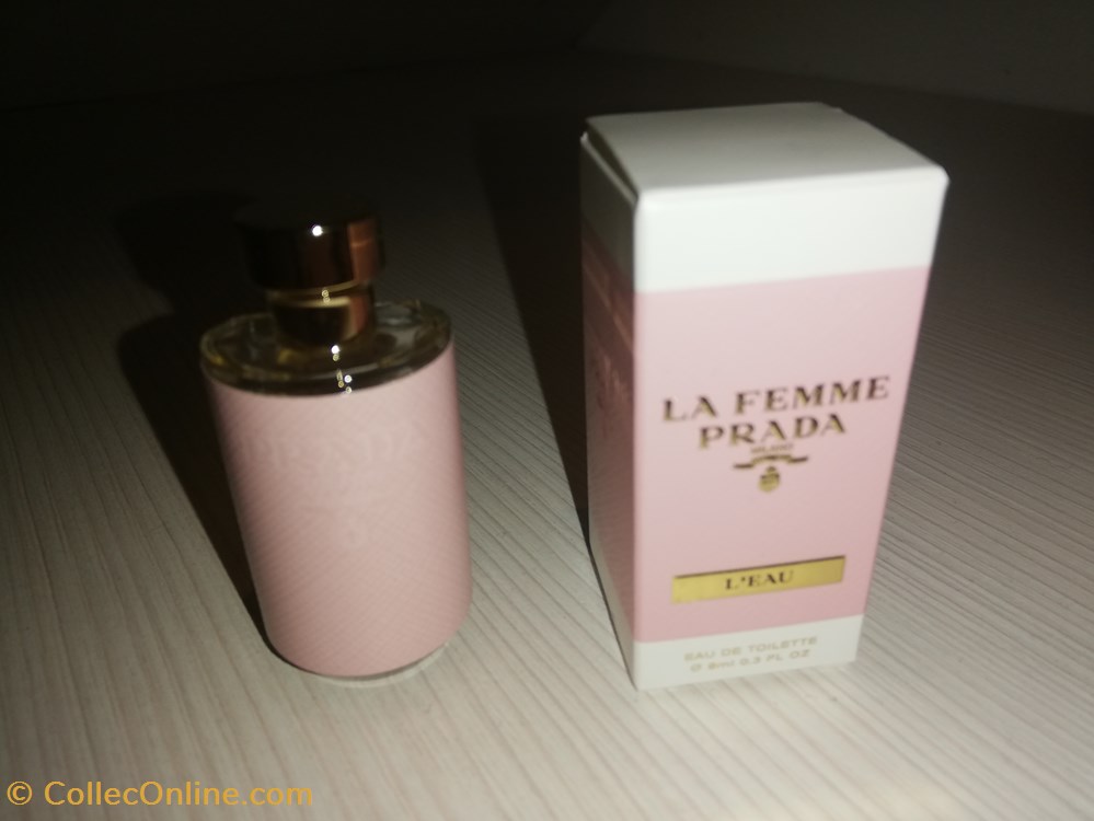 PRADA LA FEMME L'EAU parfums beaute miniatures prada la femme eau