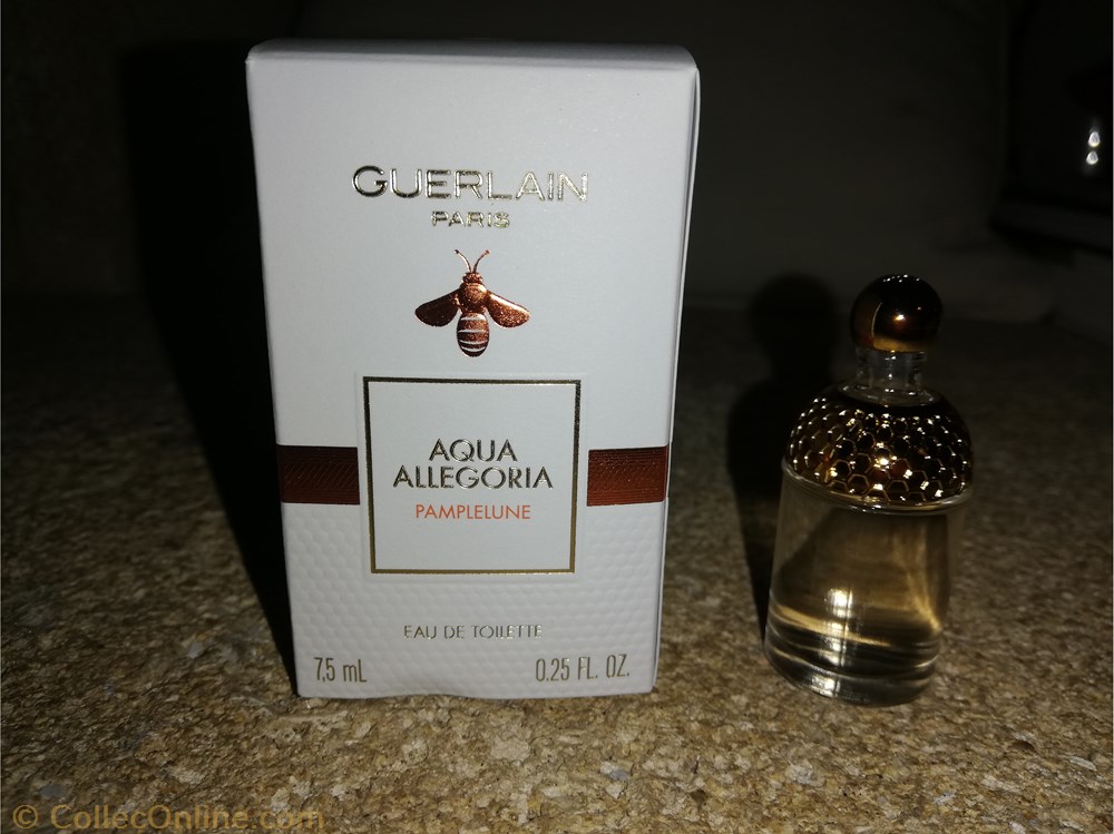 GUERLAIN AQUA ALLEGORIA PAMPLELUNE parfums beaute miniatures guerlain aqua allegoria pamplelune