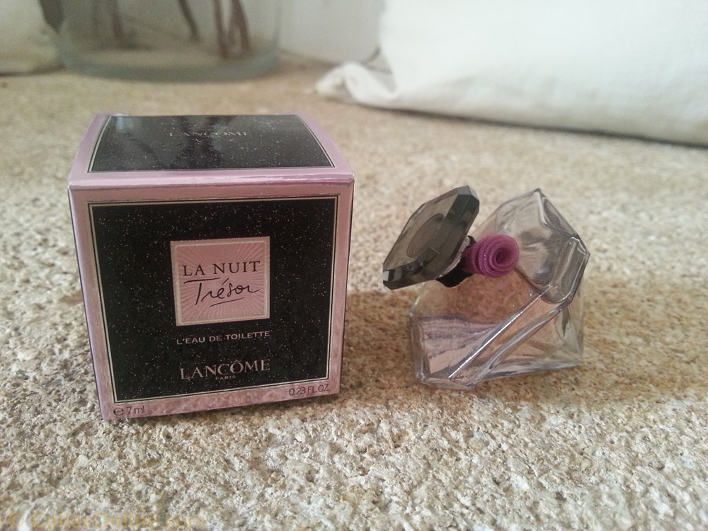 LANCOME TRESOR LA NUIT parfums beaute miniatures lancome tresor la nuit