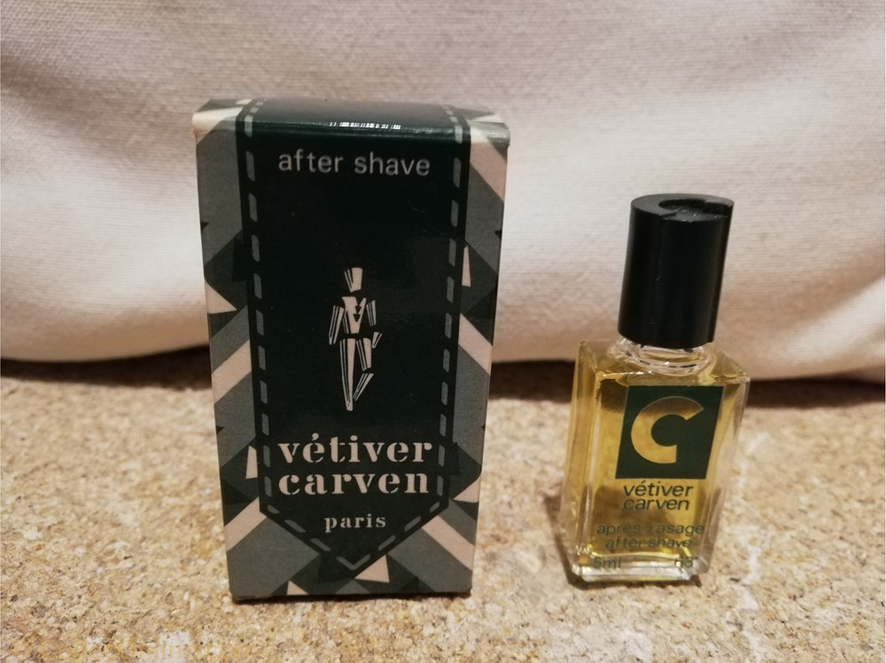 parfums beaute miniatures carven vetiver