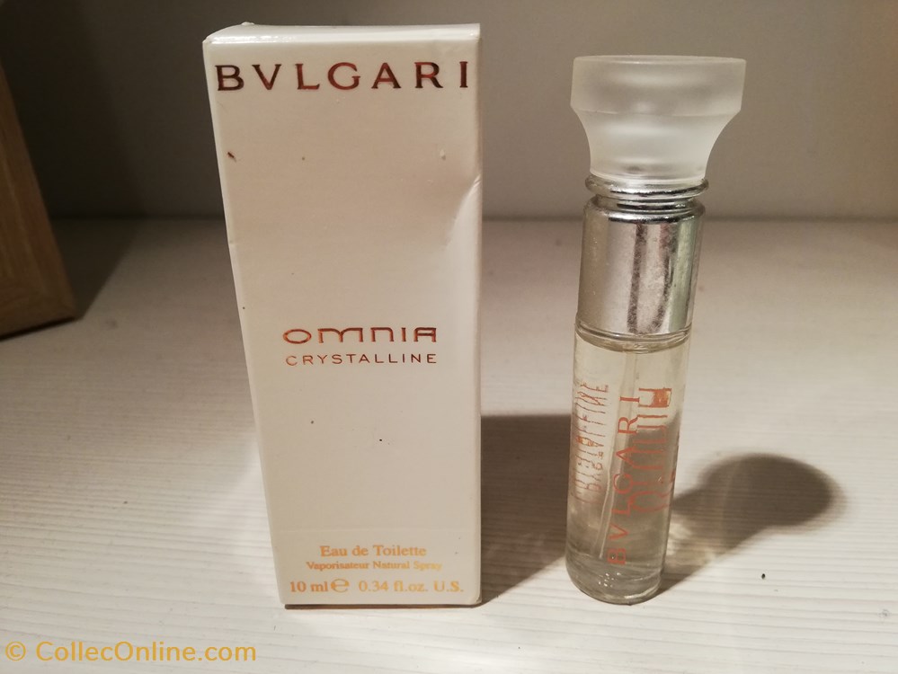 BULGARI OMNIA CRISTALLINE parfums beaute miniatures bulgari omnia cristalline