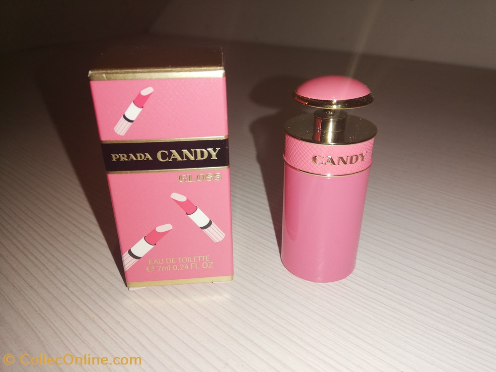 PRADA CANDY GLOSS parfums beaute miniatures prada candy gloss