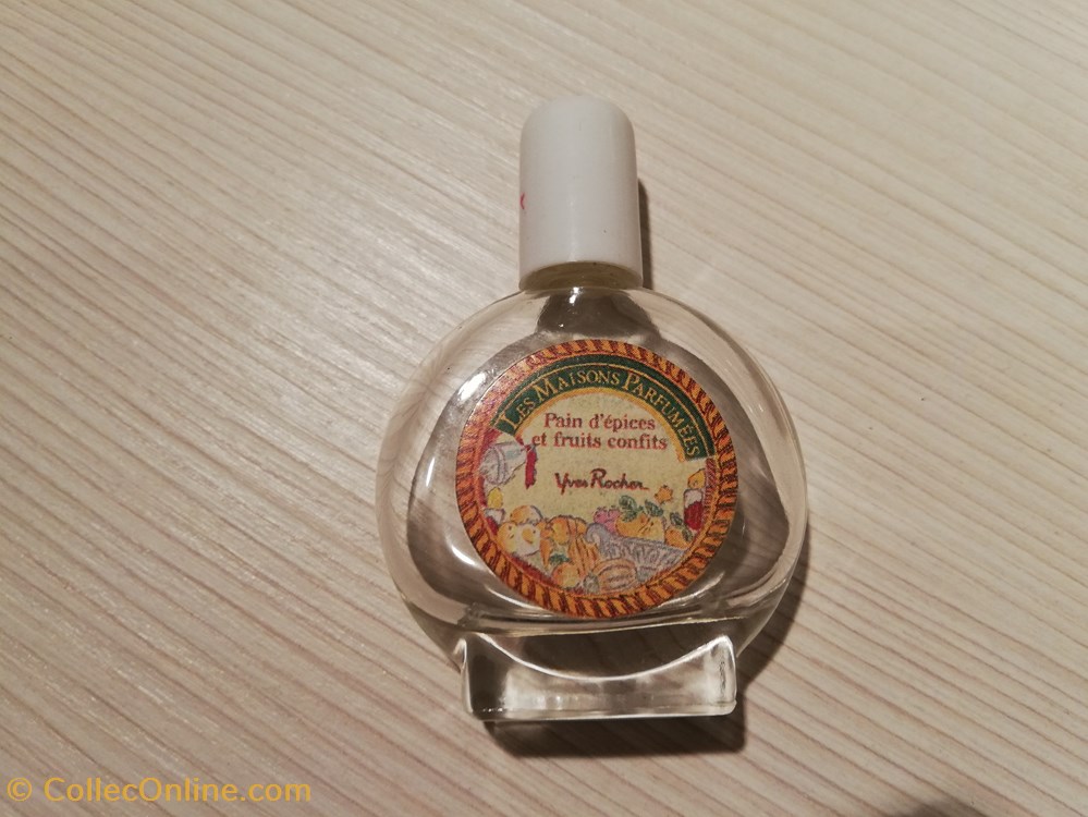 ROCHER YVES LES MAISONS PARFUMES PAIN D'EPICES ET FRUITS CONFITS parfums beaute miniatures rocher yves les maisons parfumes pain epices et fruits confits