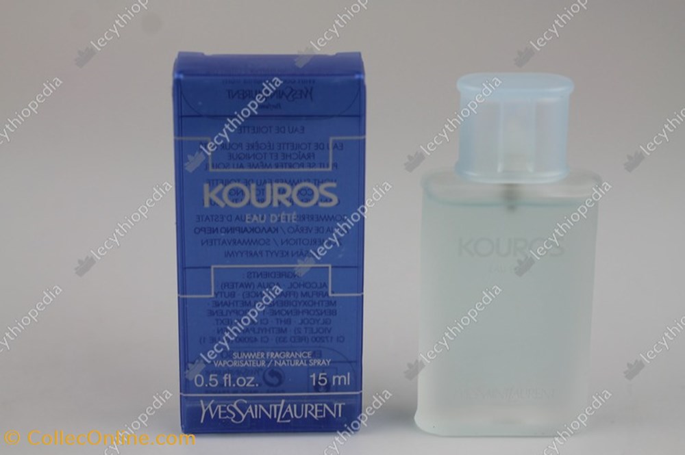 parfums beaute miniatures saint laurent yves kouros eau ete