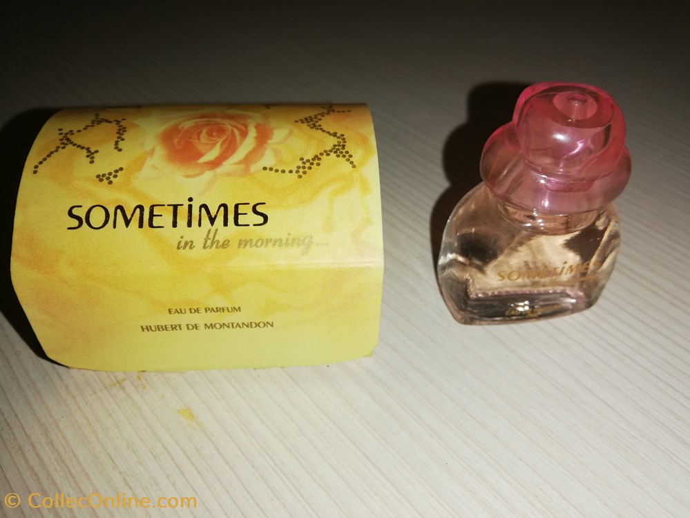MONTANDON (DE) HUBERT SOMETIMES IN THE MORNING parfums beaute miniatures montandon de hubert sometimes in the morning