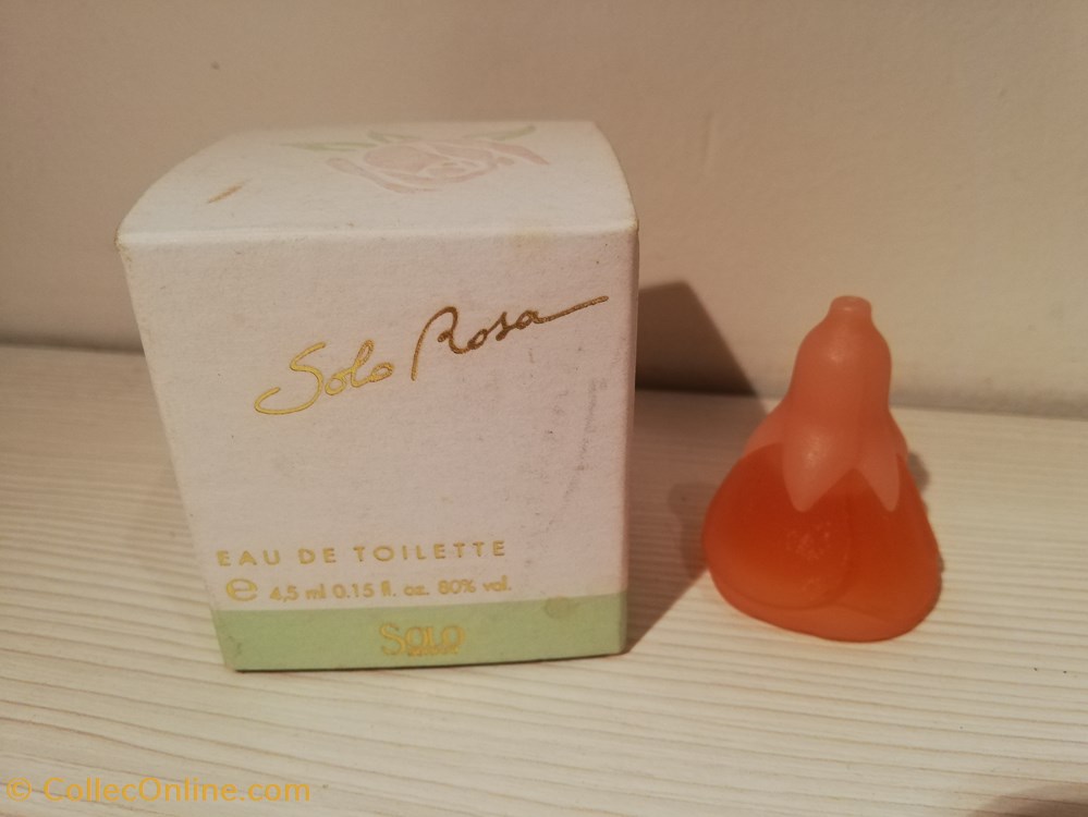 SOPRANI LUCIANO SOLO ROSA parfums beaute miniatures soprani luciano solo rosa