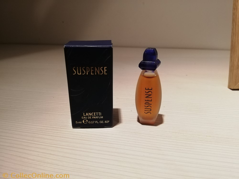 LANCETTI SUSPENSE parfums beaute miniatures lancetti suspense