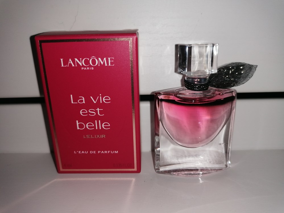 LANCOME LA VIE EST BELLE ELIXIR parfums beaute miniatures lancome la vie est belle elixir