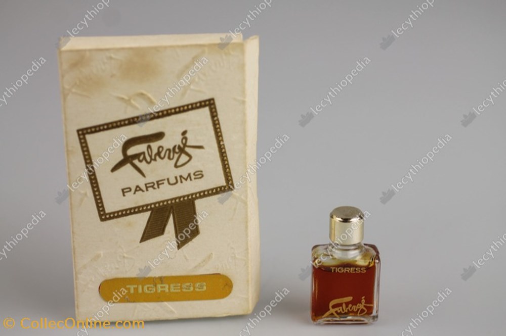 FABERGE TIGRESS parfums beaute miniatures faberge tigress