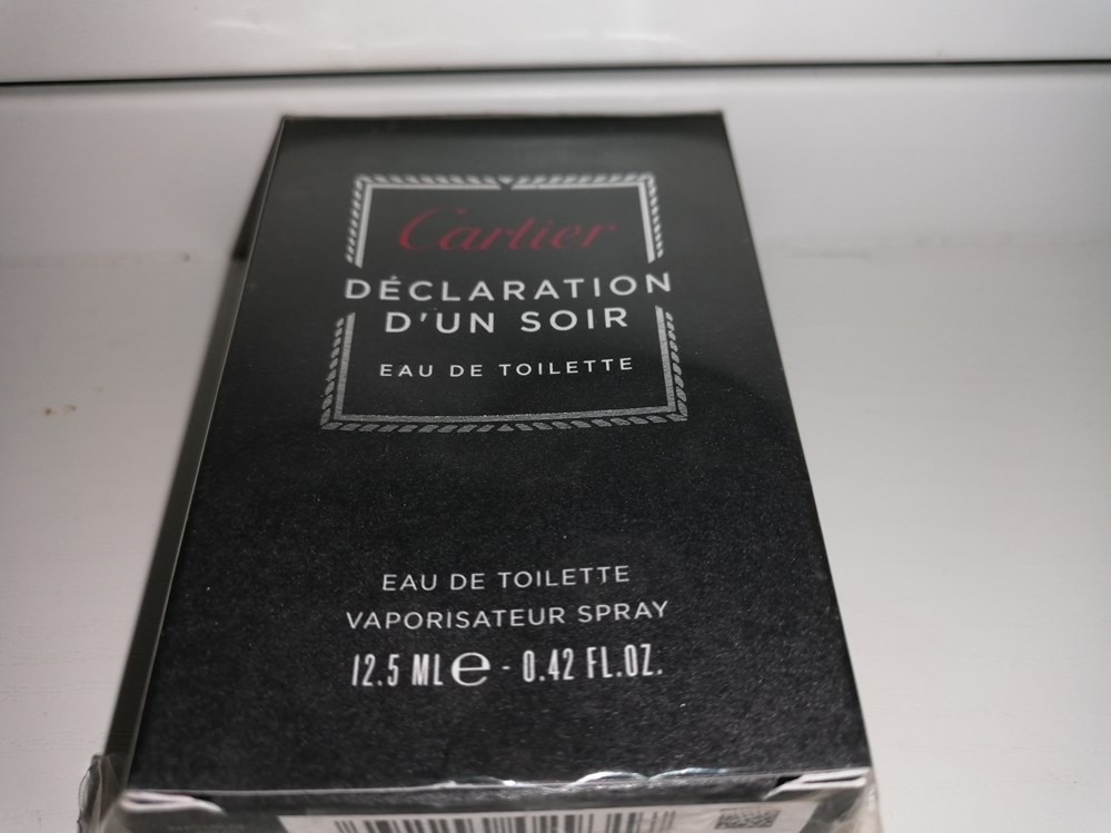 parfums beaute miniatures cartier declaration un soir