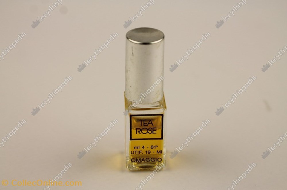 OMAGGIO TEA ROSE parfums beaute miniatures omaggio tea rose