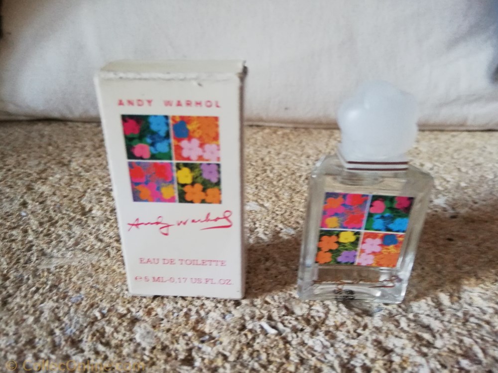 WARHOL ANDY ANDY WARHOL parfum beaute miniature de warhol andy andy warhol