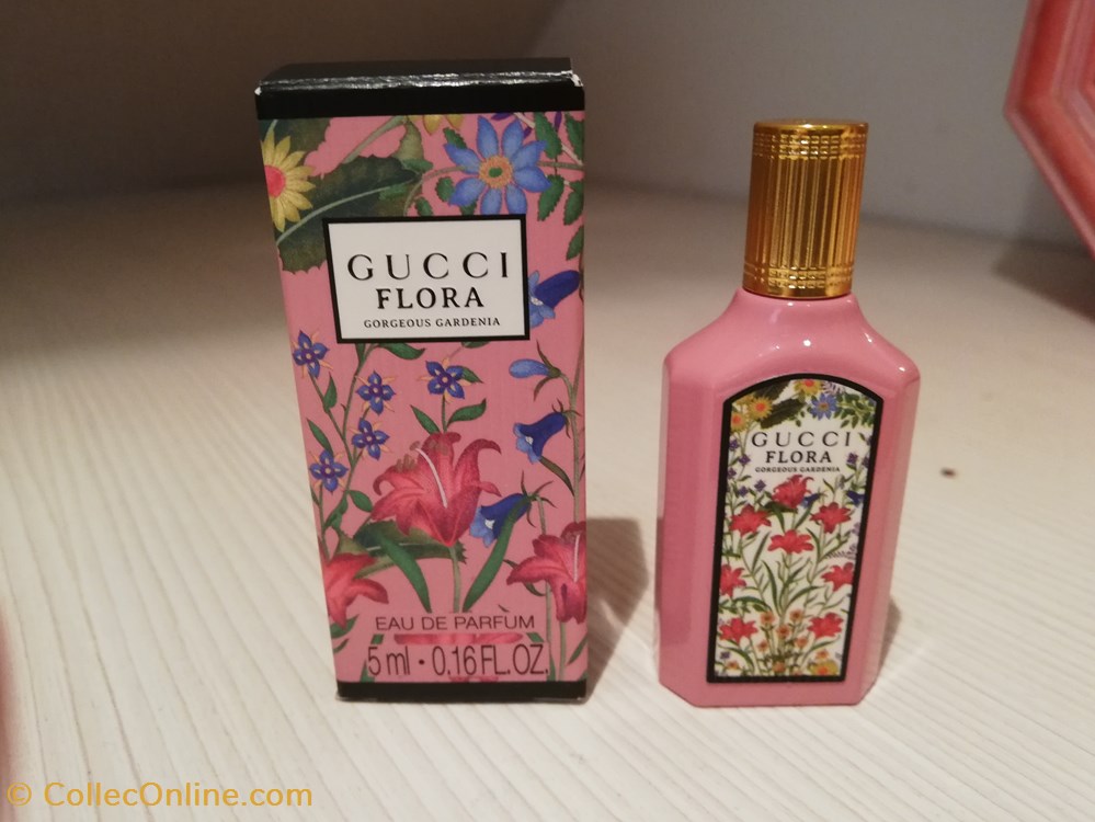 GUCCI FLORA GORGEOUS GARDENIA parfums beaute miniatures gucci flora gorgeous gardenia