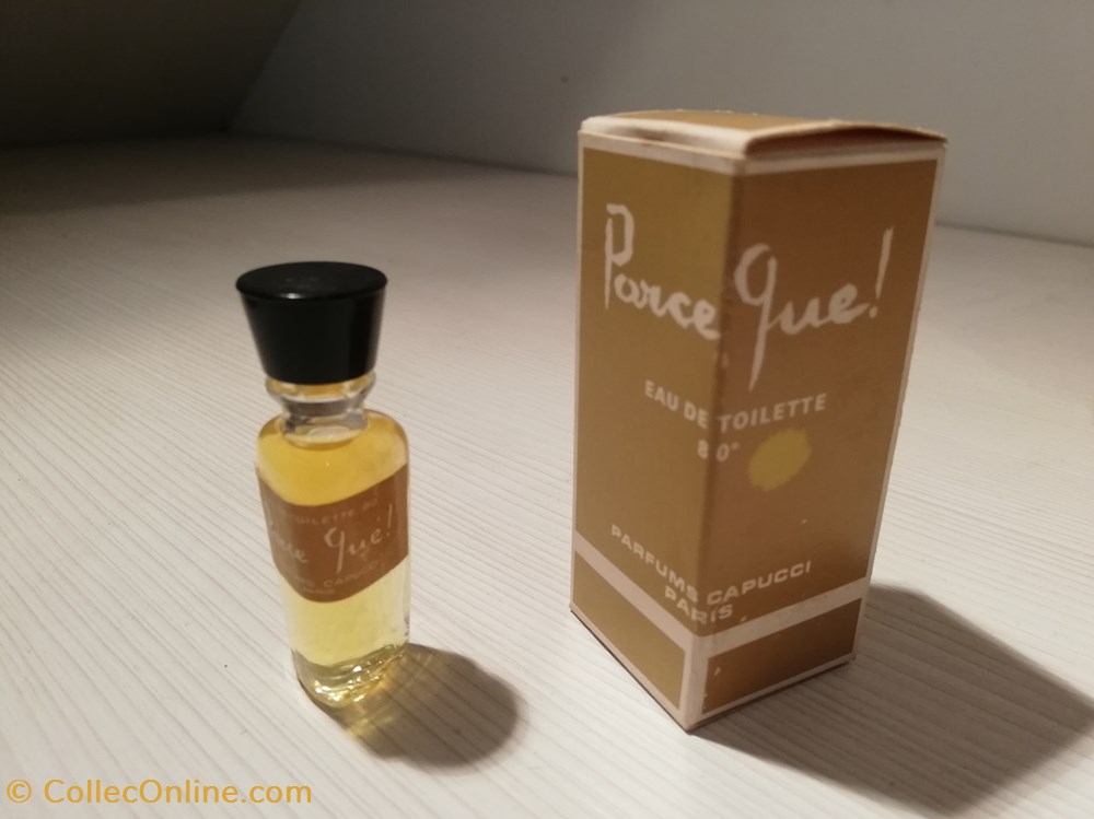 parfums beaute miniatures capucci parce que