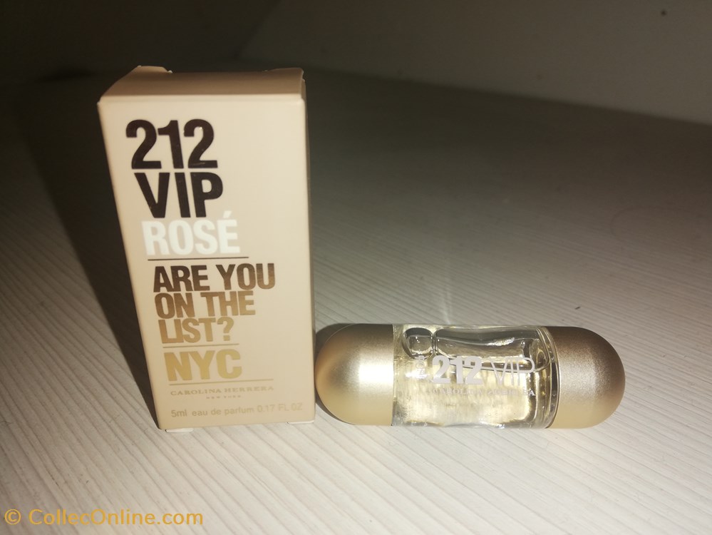 HERRERA CAROLINA 212 VIP ROSE parfums beaute miniatures herrera carolina 212 vip rose