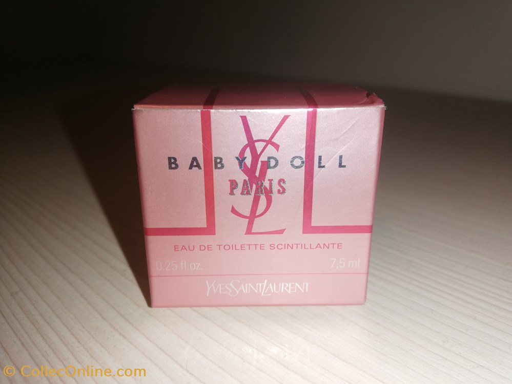 SAINT LAURENT BABY DOLL parfums beaute miniatures saint laurent baby doll