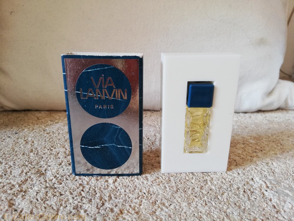 LANVIN VIA LANVIN parfums beaute miniatures lanvin via lanvin